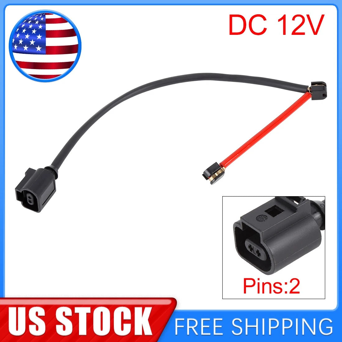 Front Brake Pad Electronic Wear Sensor for Audi TT Roadster (2009–2014)