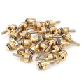 A/C Valve Core Brass 25 pcs BAS03009 for Ford Chrysler