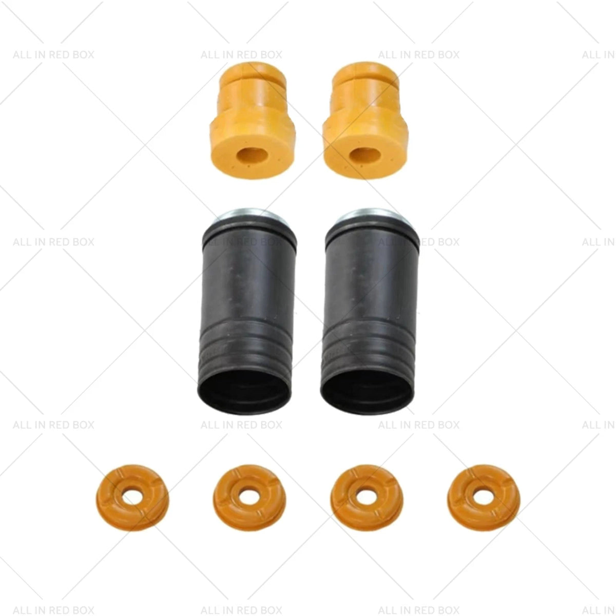 Pair Rear Bushing Bump Stop & Dust Cover for BMW X5 E70, X6 E71 (2007–2013)