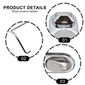 Chrome Master Cylinder Cover for Ford (1973–1983)