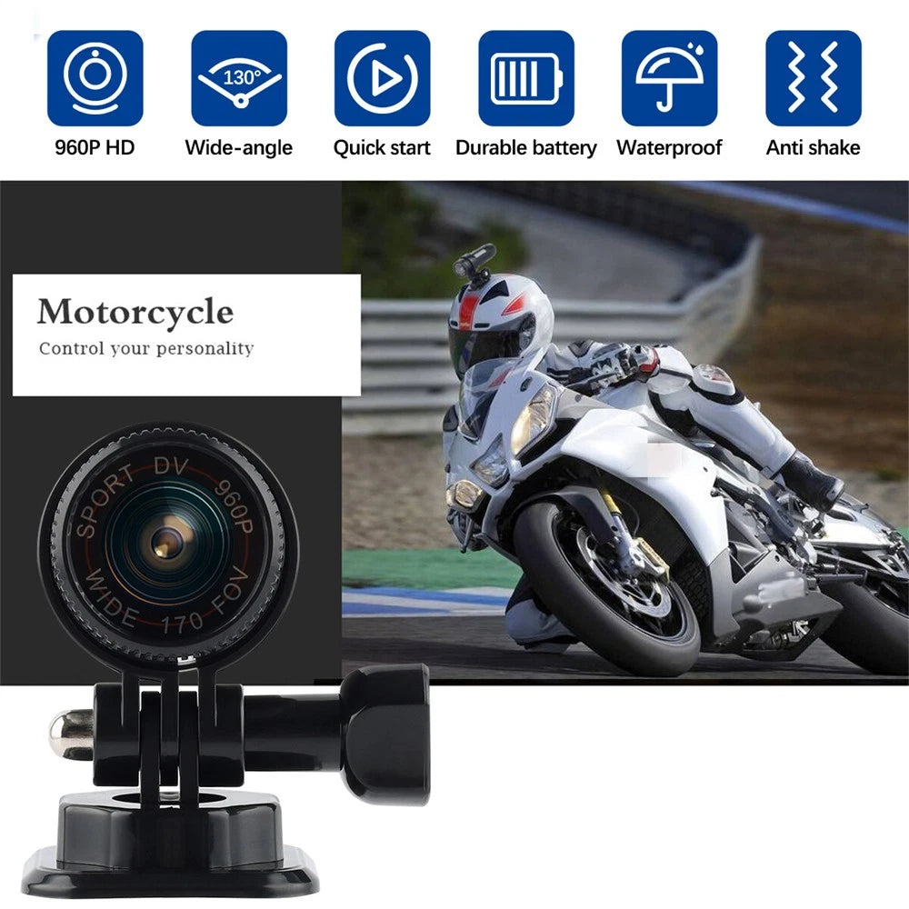 Mini Sports Action Camera for Motorcycle (Camera)