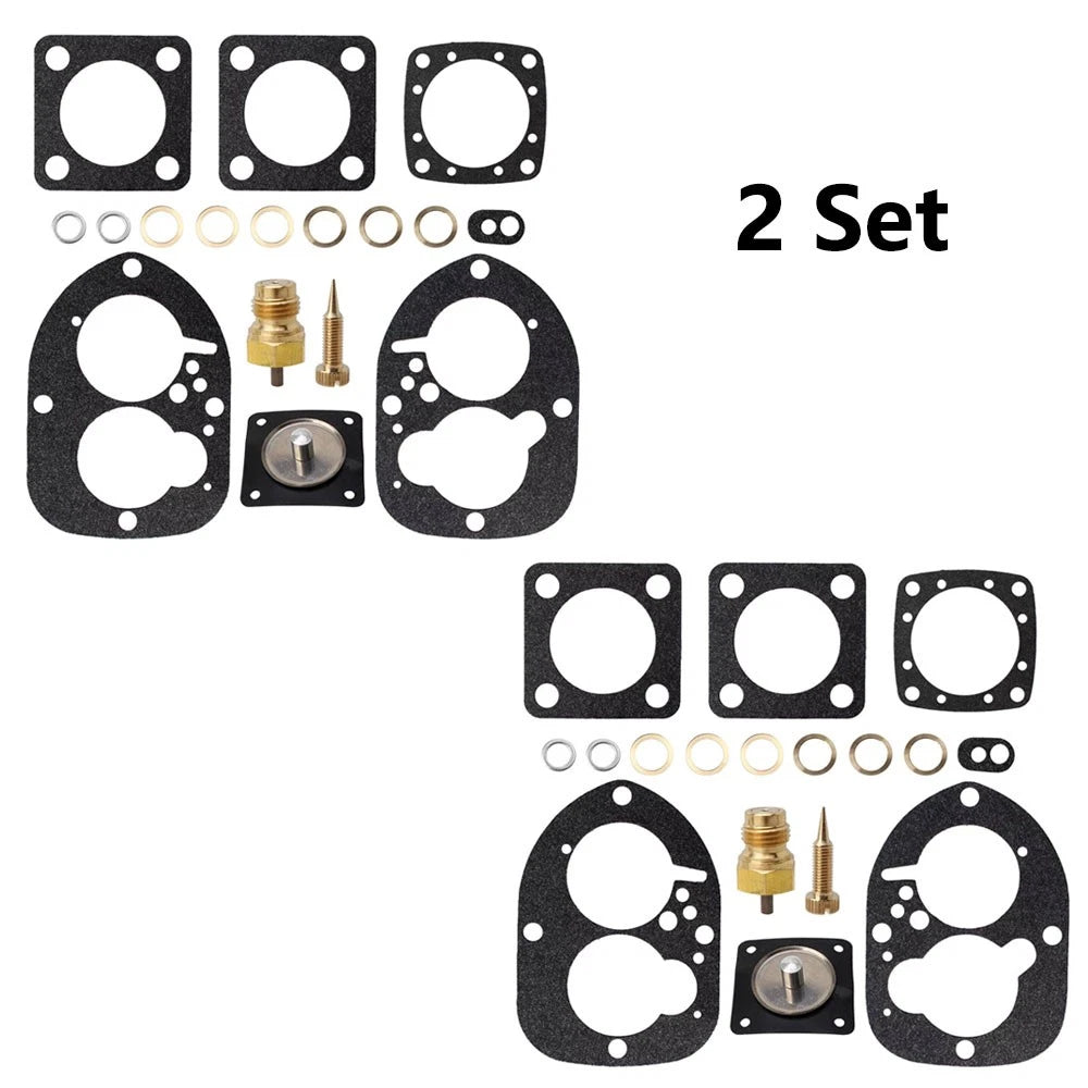 2x Carburetor Repair Kit For Volvo Penta Inboard Marine AQ BB 856471 856472 Carb