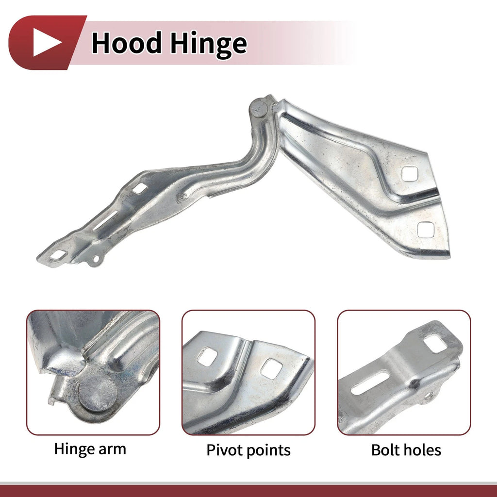 Hood Hinge for Ford Escort (2019) Right Side Engine Cover 1 pcs