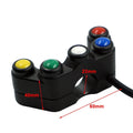 Universal 5 Button Handlebar Switch for Motorcycle (7/8" 22mm)