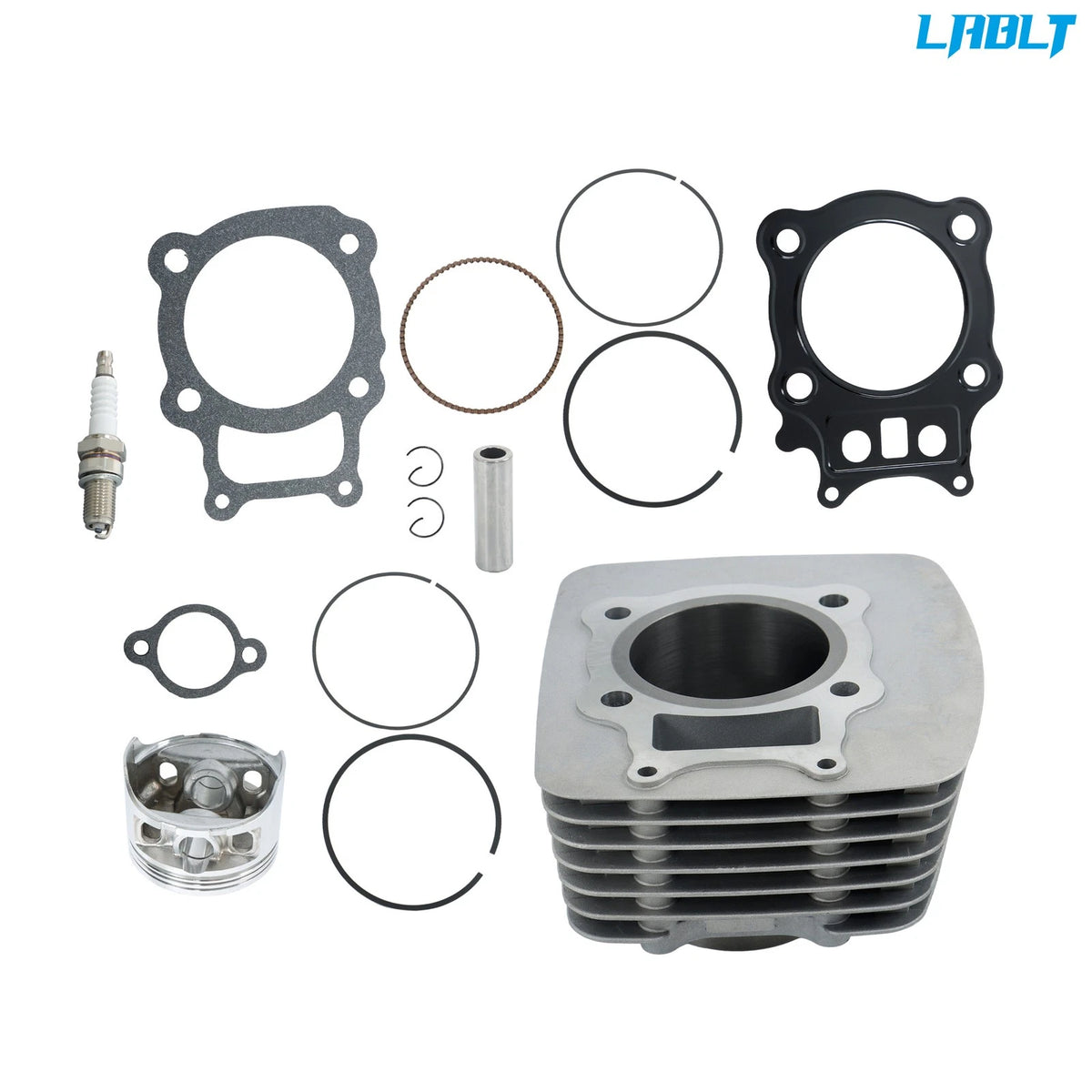 Top End Rebuild Kit with Cylinder Piston Gasket for Honda Rancher TRX350 (2000–2006)