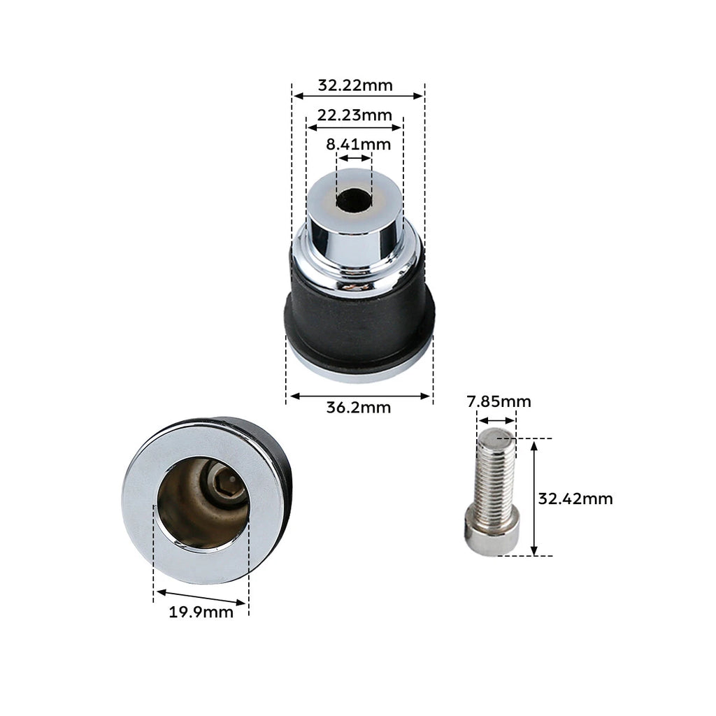 Backrest Quick Release Spool Mounting Kit for Indian Chieftain (2016–2025)