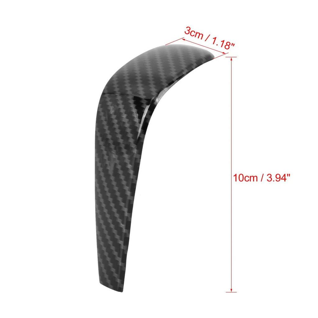 Gear Shift Knob Sticker Carbon Fiber Style for BMW 3 Series E91 E93 (2006–2012)