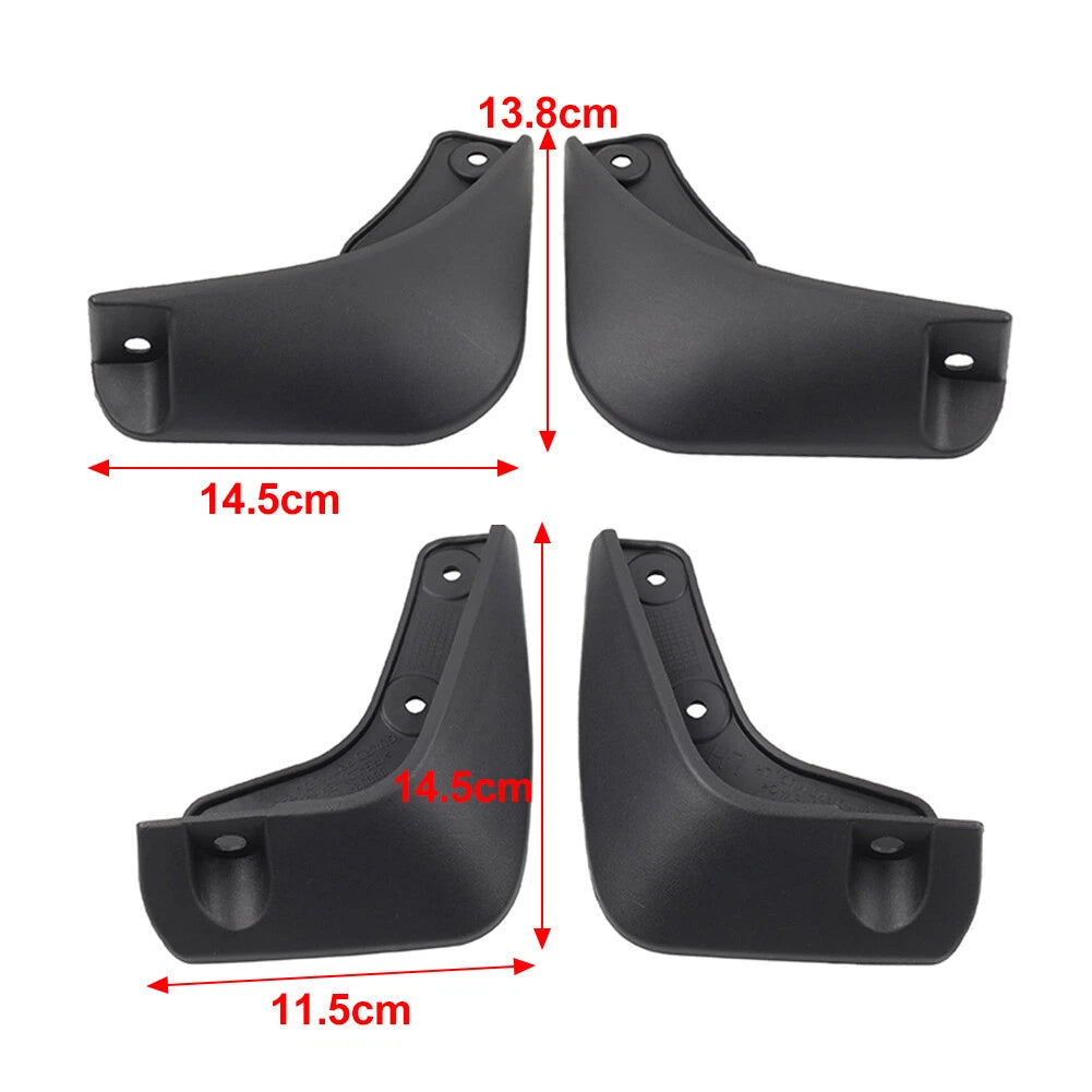 Mud Flaps Splash Guards for Kia Picanto (2011–2018)