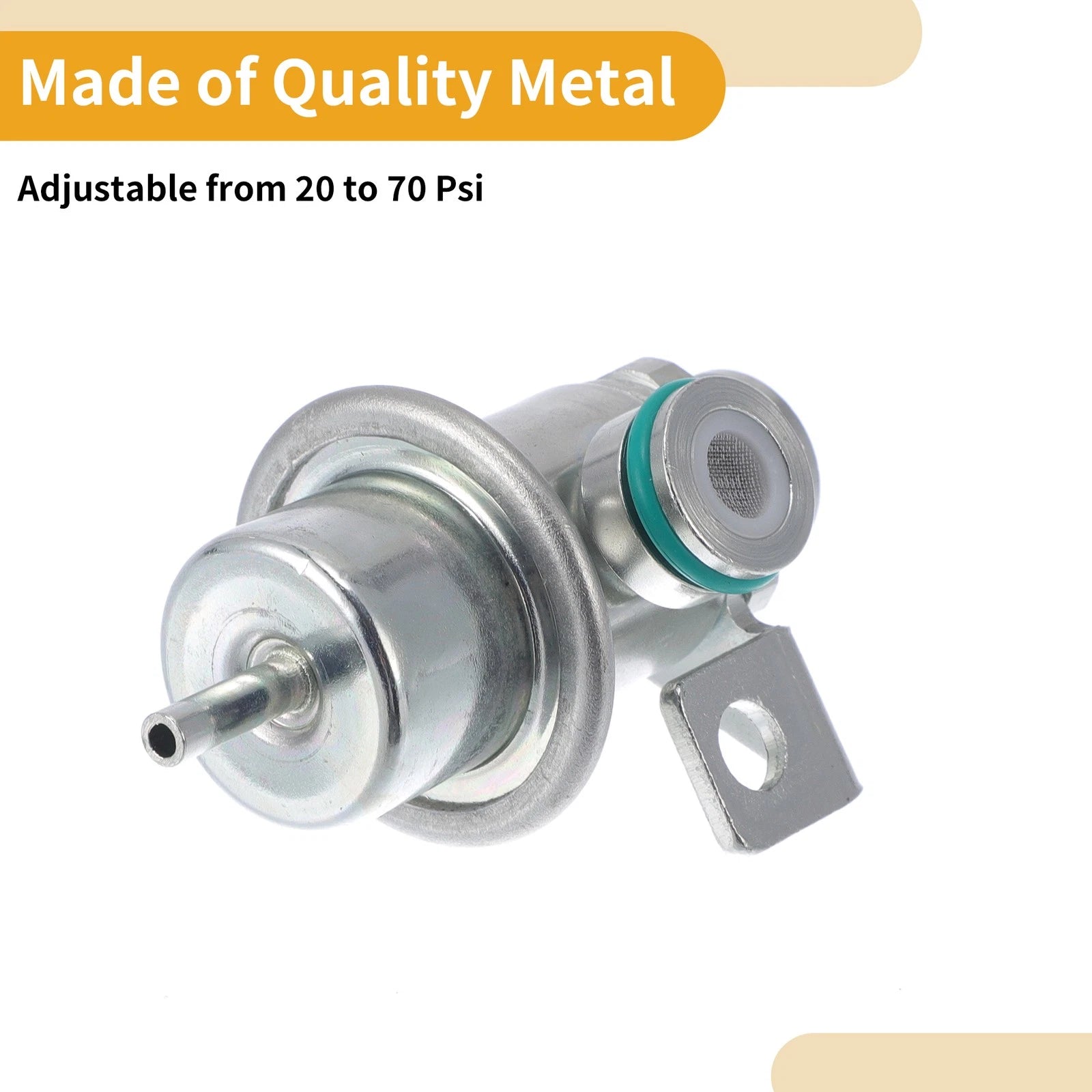 Fuel Pressure Regulator Replacement for Chevrolet S10 (1991–2000) Metal
