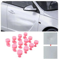 12PCS Glue Tabs for Paintless Dent Repair (Flat, Medium, Deep Curves)