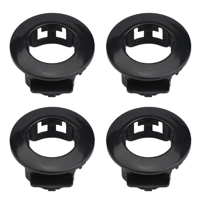 Set of 4 Black Parking Sensor Retainers for Toyota