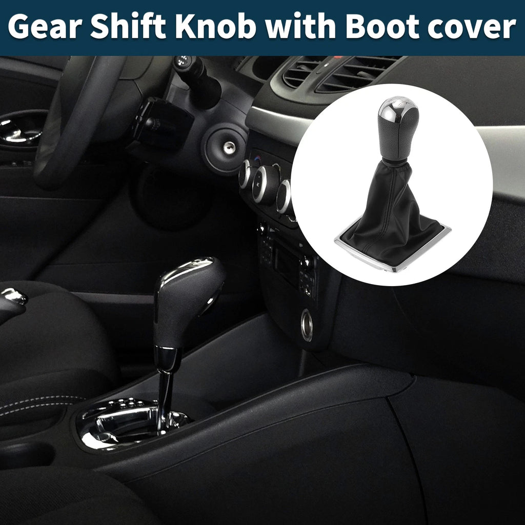 5 Speed Manual Gear Shift Knob with Cover for Ford Focus (2005–2011)