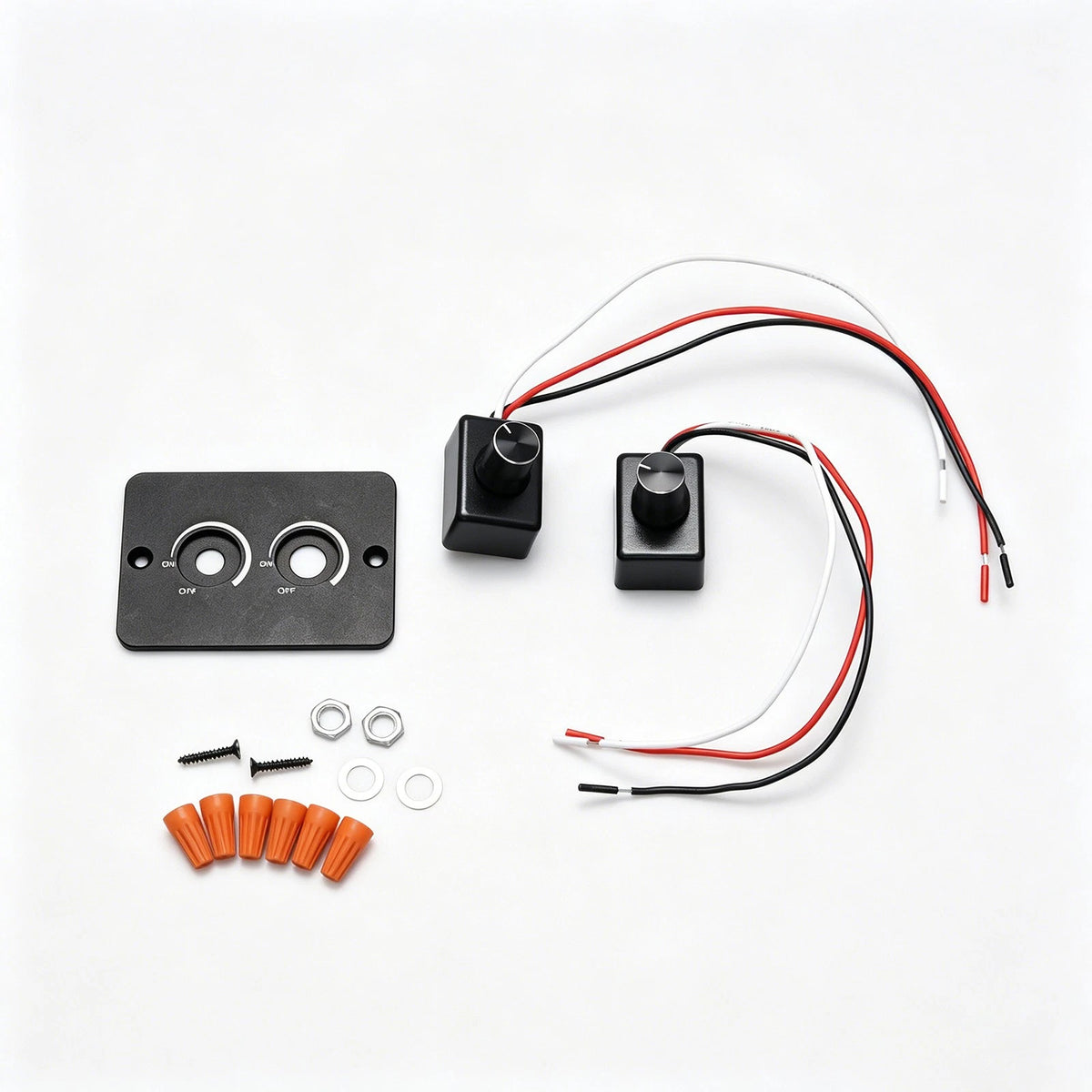 2X PWM LED Dimmer Switch for Motorhome Camper Boat (DC 12V)