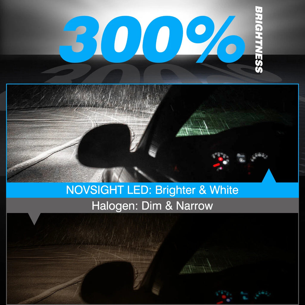H11 + 9005 Combo LED Headlight Bulbs for (40000lm, 6000K)