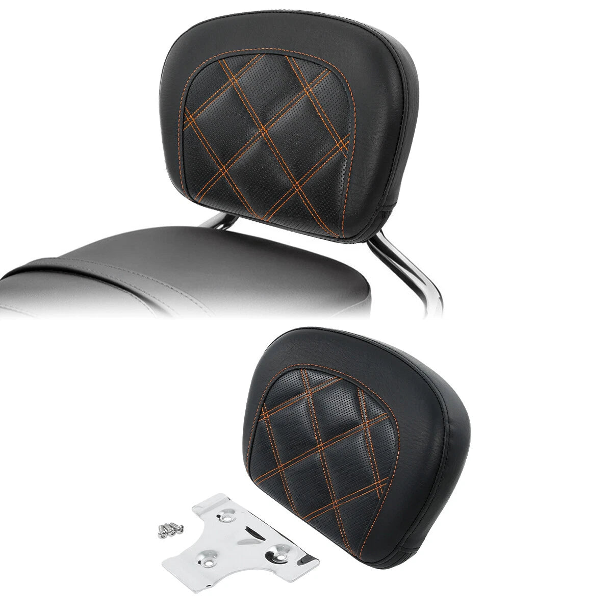 Sissy Bar Backrest Pad for Harley Touring Electra Glide (2014–2023)