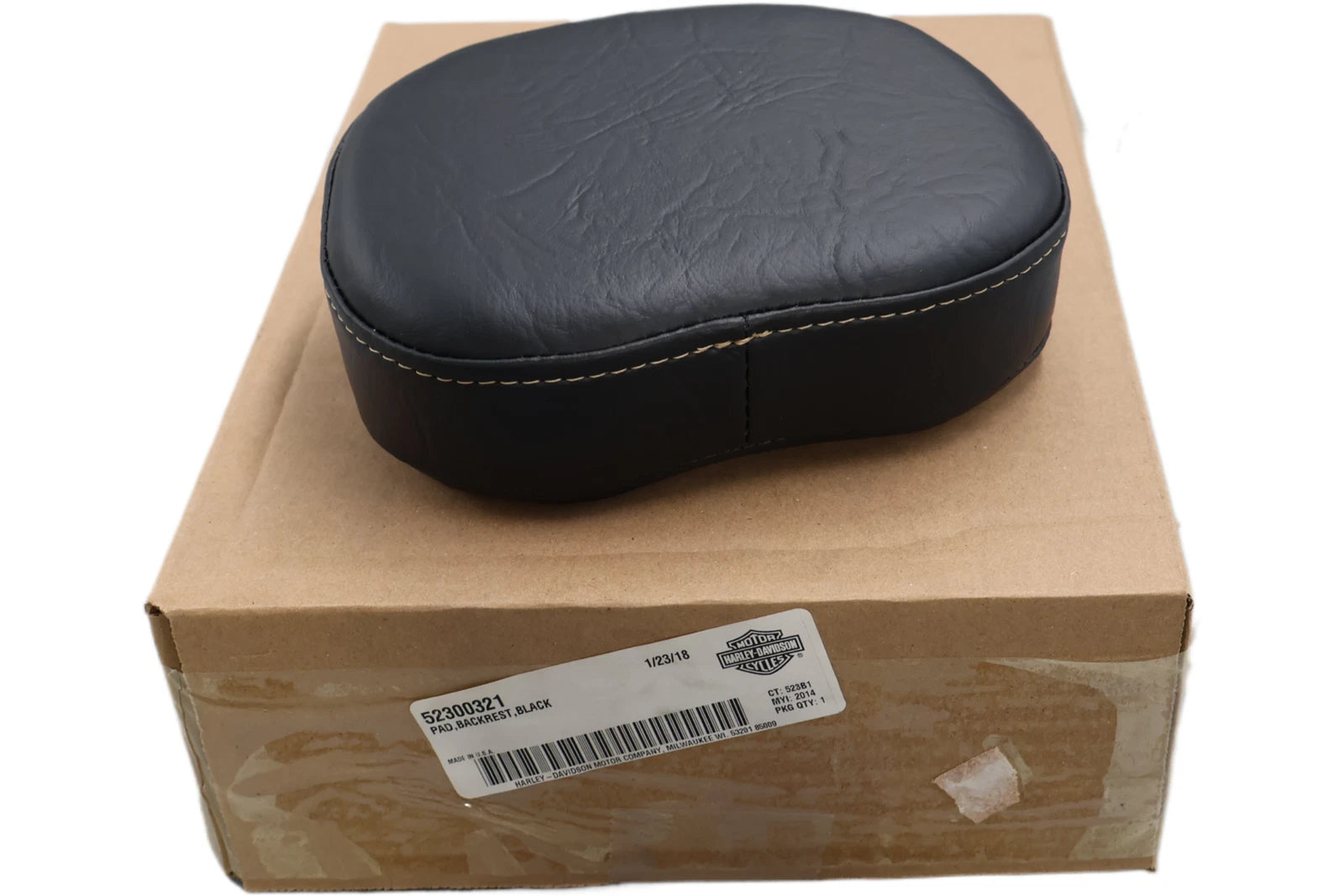 OEM Backrest Pad for Harley-Davidson FLSTNSE CVO Softail Deluxe (2014)