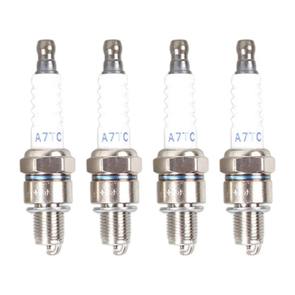 Set of 4 A7TC Spark Electrodes for Grass Trimmer Lawn Mower 70mm 10mm