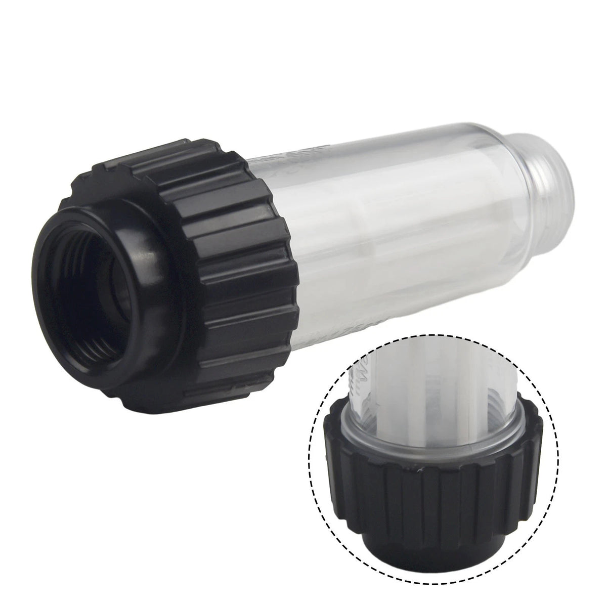 Transparent Filter Housing for Pressure Washer (34" Water Inlet Pump)