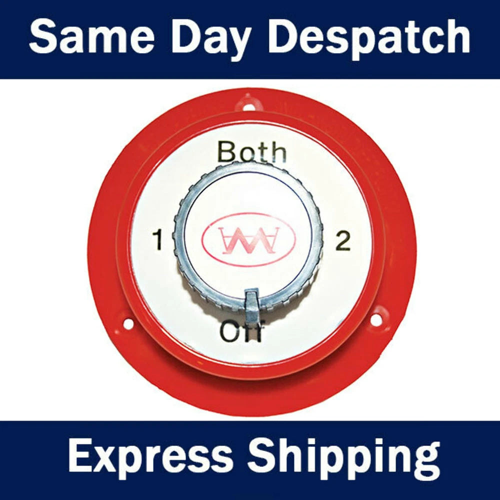 Battery Isolator Selector Switch 230A 12/24V for RWB 190 Boat Caravan 4WD