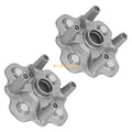 Set of 2 Front Left & Right Wheel Hubs for Yamaha Wolverine YFM350 YFM450 (2006–2010)