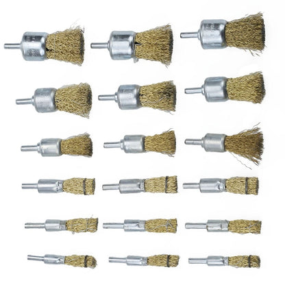 1" Wire Brush with 6mm Shank for Copper Plating