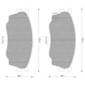 Brembo Front Disc Brake Pads for Mazda 6 (2002–2005)