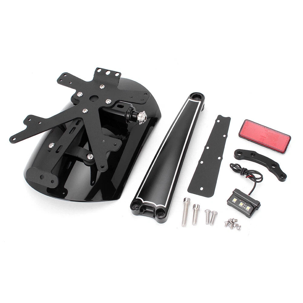 Rear Mount Hugger Mudguard for BMW R1200R Nine T (2014–2017) Black