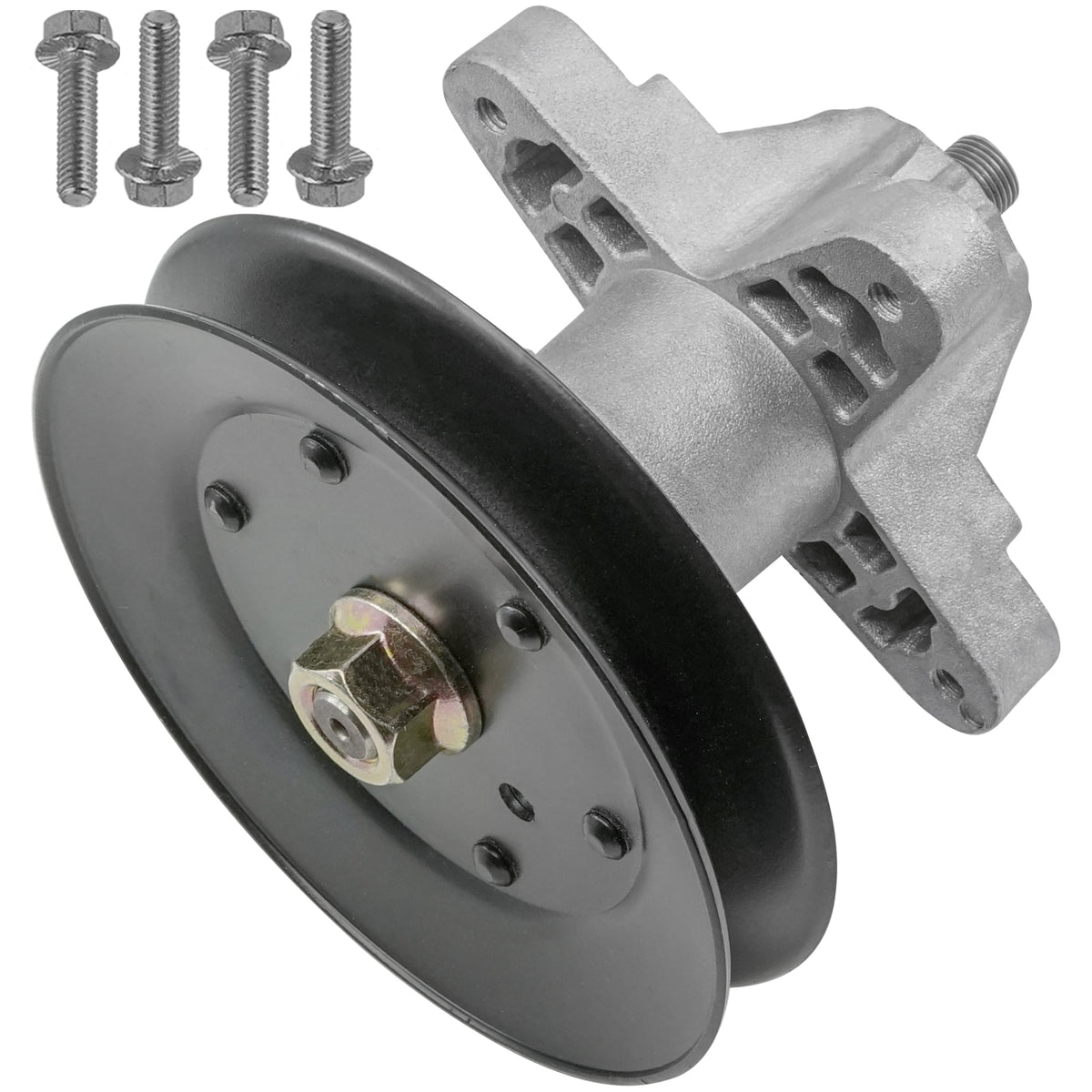 Spindle Assembly with Pulley Replacement for MTD RZT 42 13A Series (2010–2018)