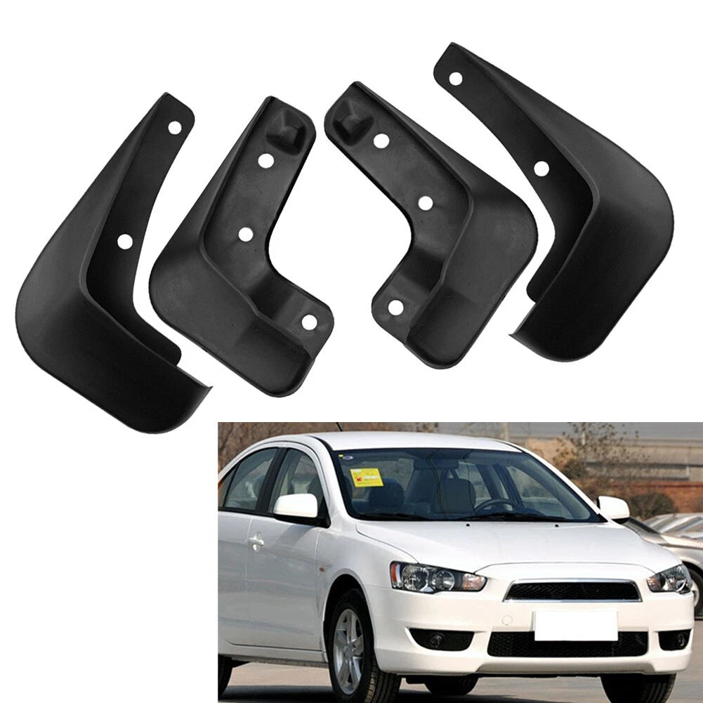 Set of 2 Mud Flaps for Mitsubishi Lancer GTS EVO (2009–2011)