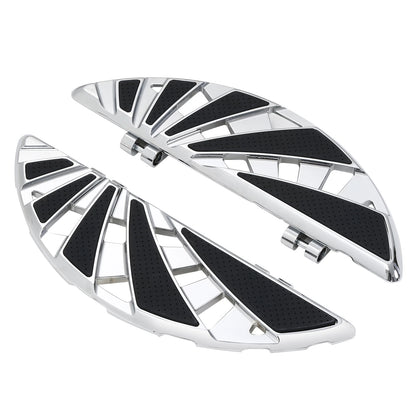 Rider Driver Floorboards for Harley Touring Road King Softail (1986–2024)