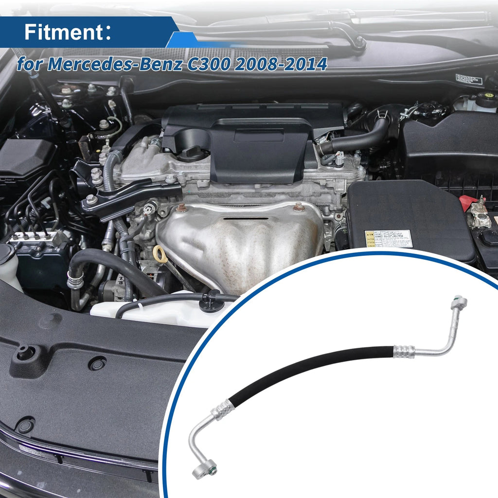 A/C Refrigerant Liquid Hose Replacement for Mercedes-Benz C300 (2008–2014)