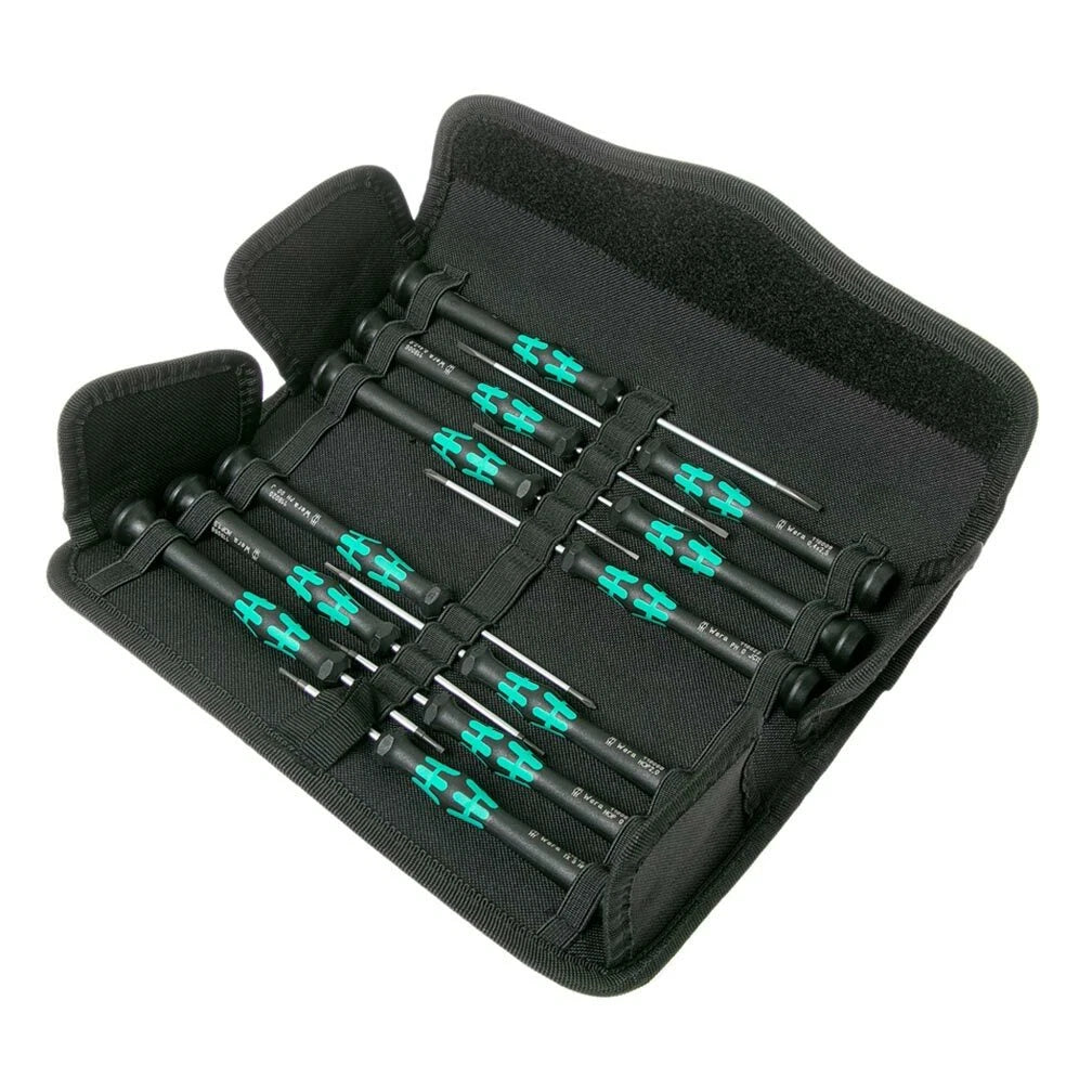 Screwdriver Set for Wera Kraftform Micro-Set/12 Sb (Electronic Applications)