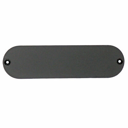Backplate Tremolo Cover for Electric Guitar (Durable Surface, Black)