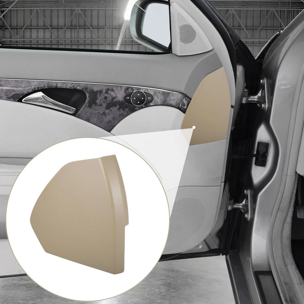 Pair Front Door Cover Trim Replacement for Mercedes Benz E-Class (2003–2009)