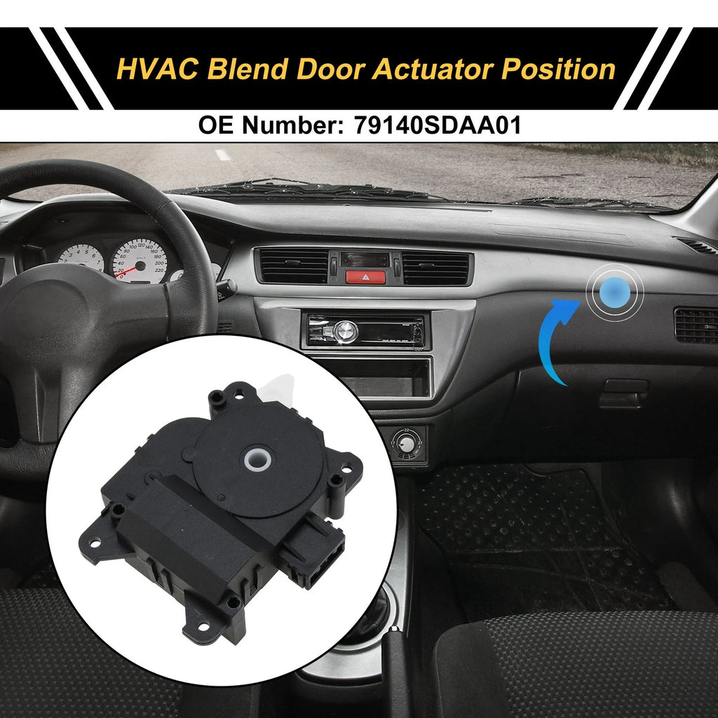 HVAC Heater Blend Door Actuator Replacement for Honda Accord (2003–2007)