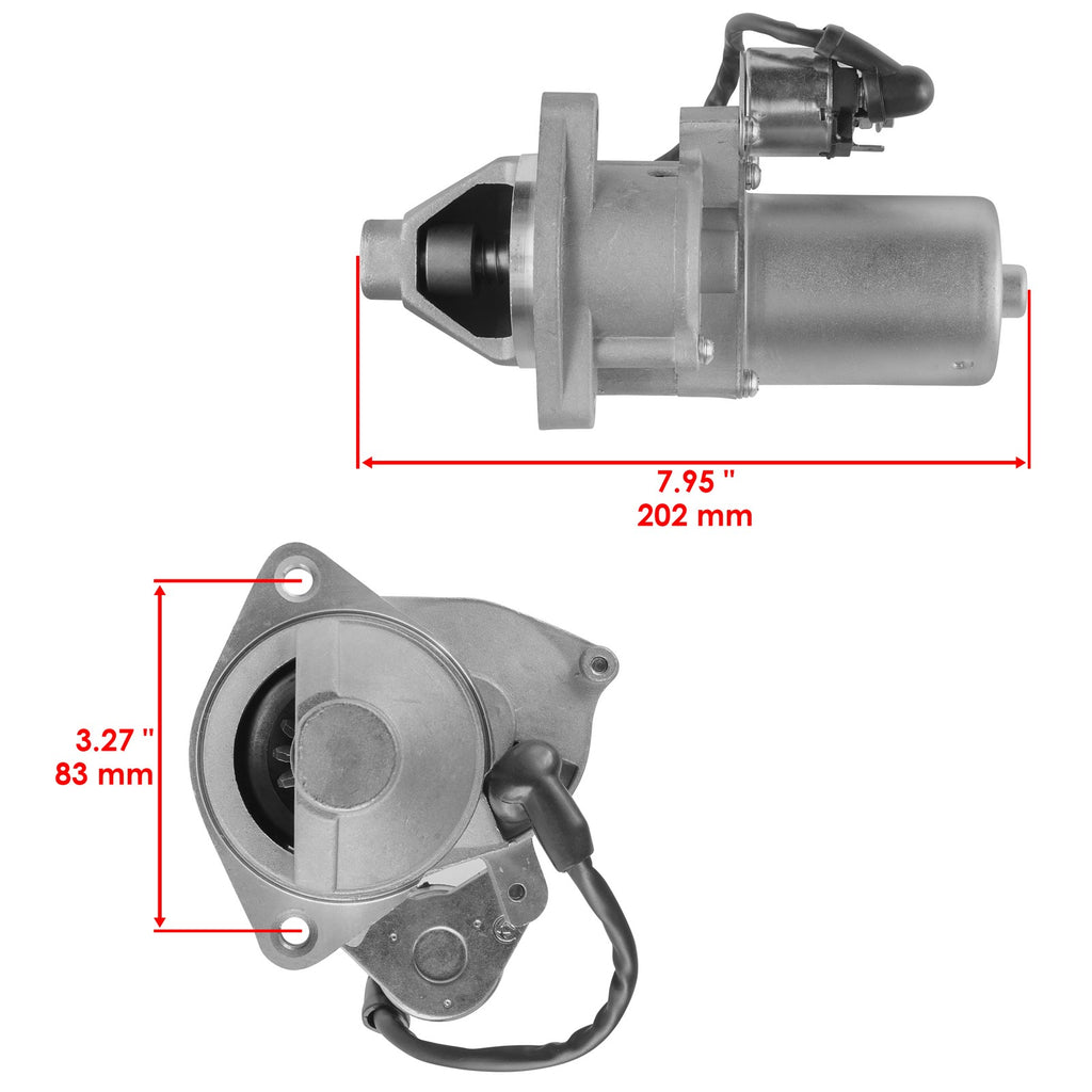 Caltric Starter Replacement for Honda Engine GX340 GX390 (2008–2019)