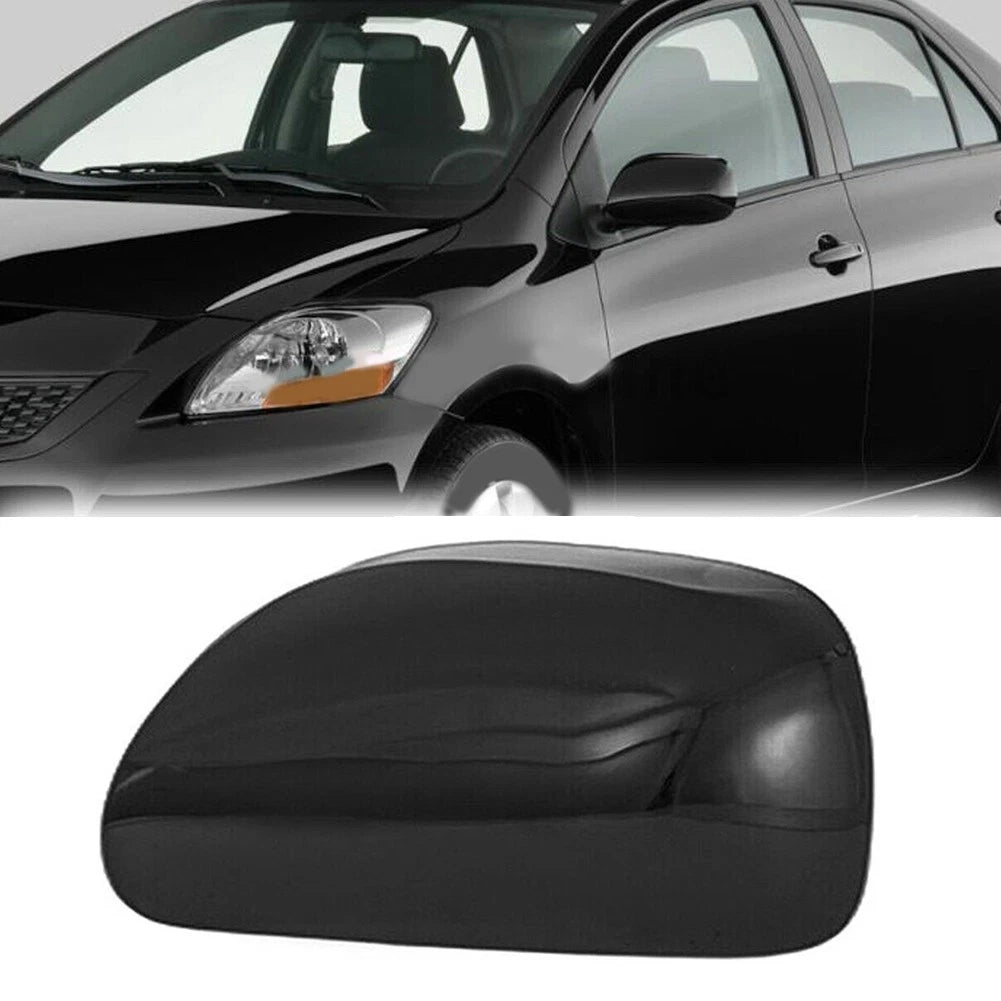 Front Left Mirror Cover Cap for Toyota Yaris - ABS Material