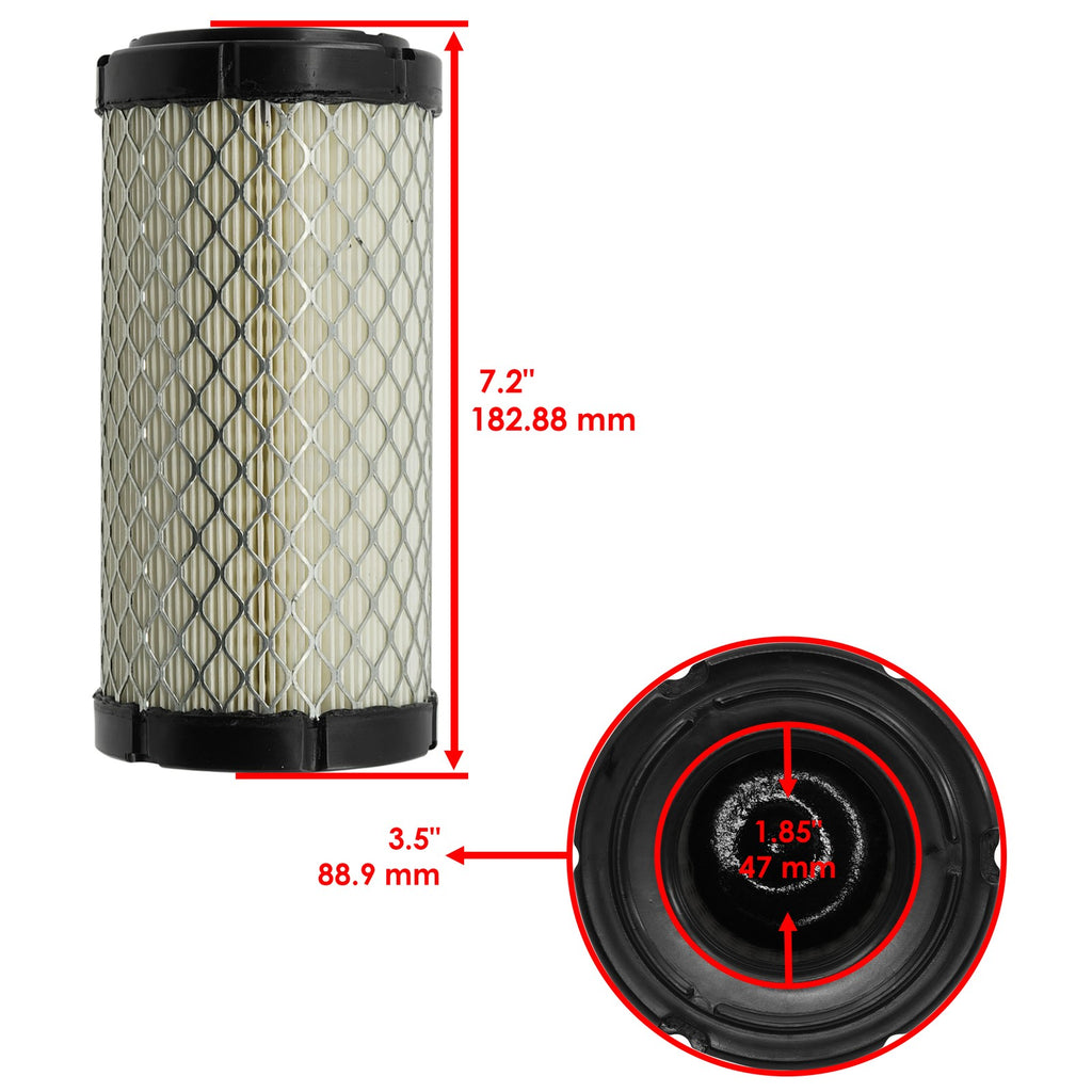 Air Filter Replacement for Club Car Cafe Express Onward Precedent Tempo (2008–2019)