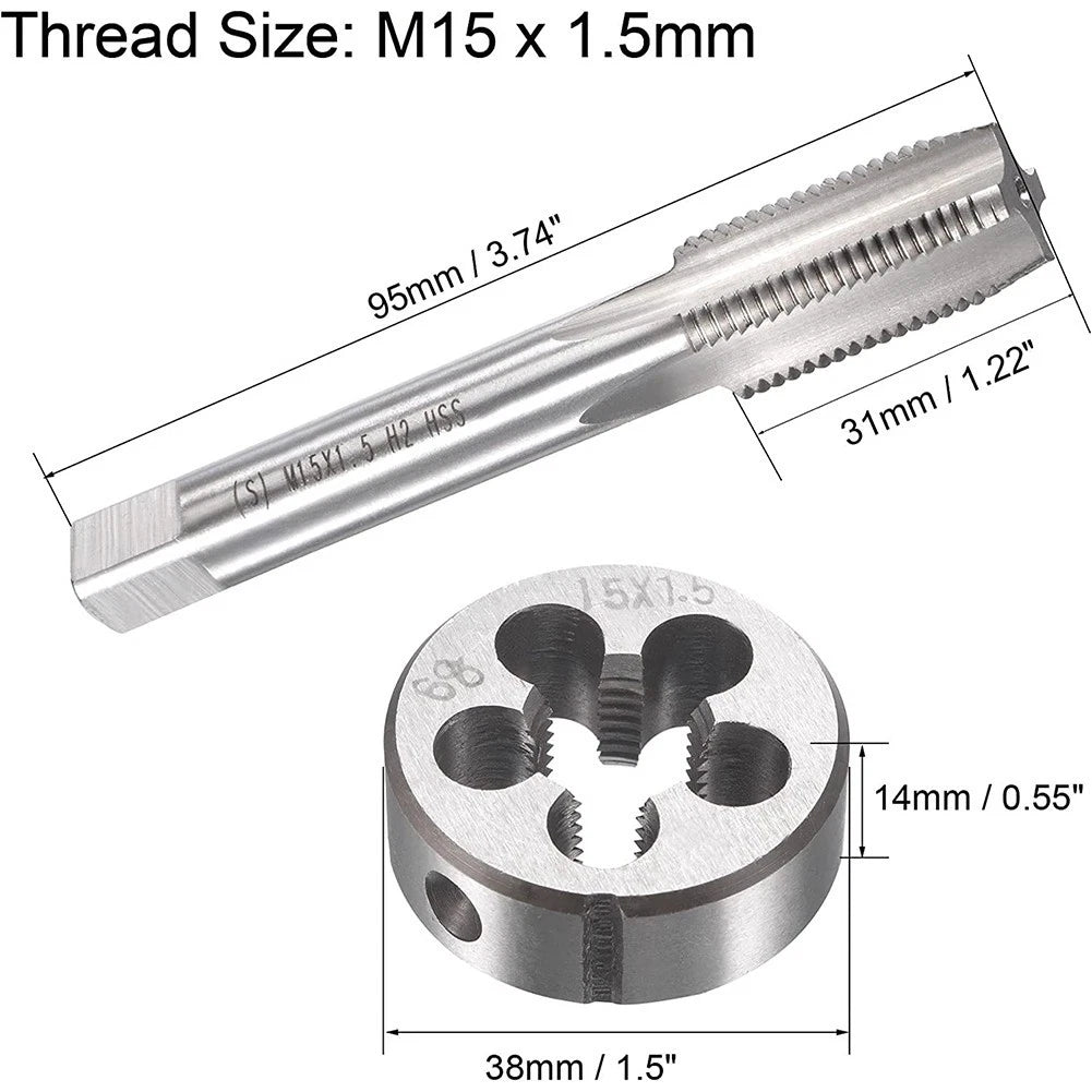 Right Hand Thread Tap Tool for Various Applications (HSS)