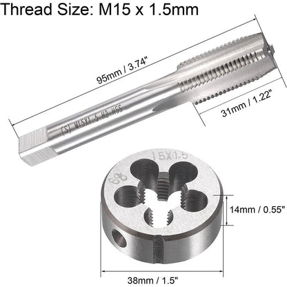 Right Hand Thread Tap Tool for Various Applications (HSS)