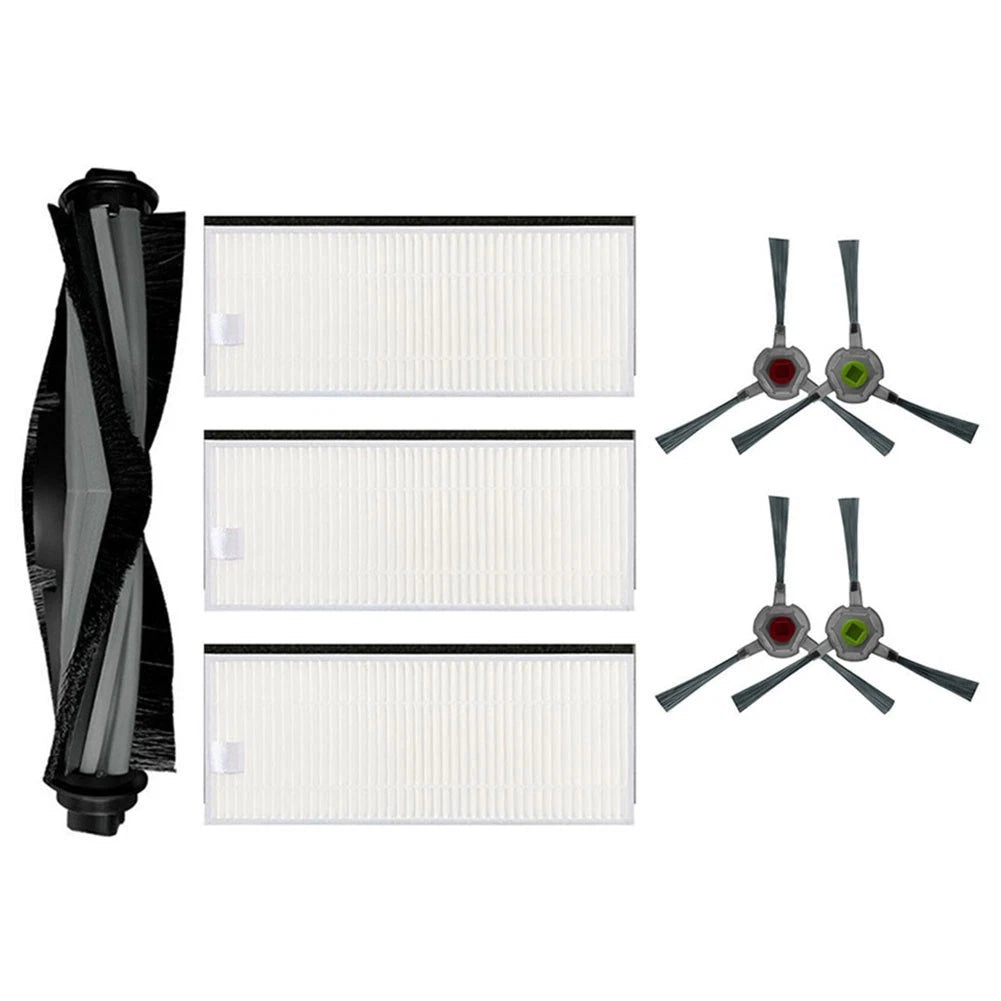 Ecovacs DEEBOT U2 Robot Filters, Main Brush & Side Brushes (2018–2023)