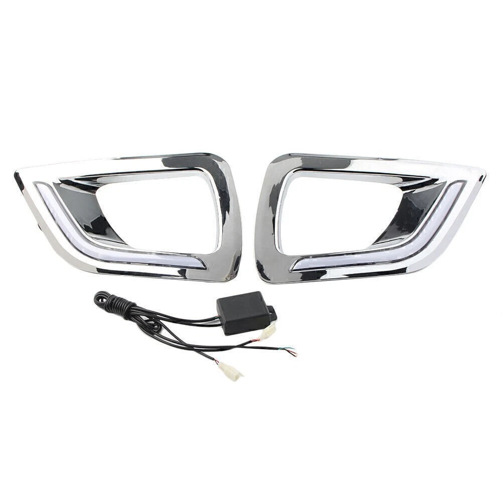 LED DRL Bezel for Nissan Navara NP300 (2015–2016)