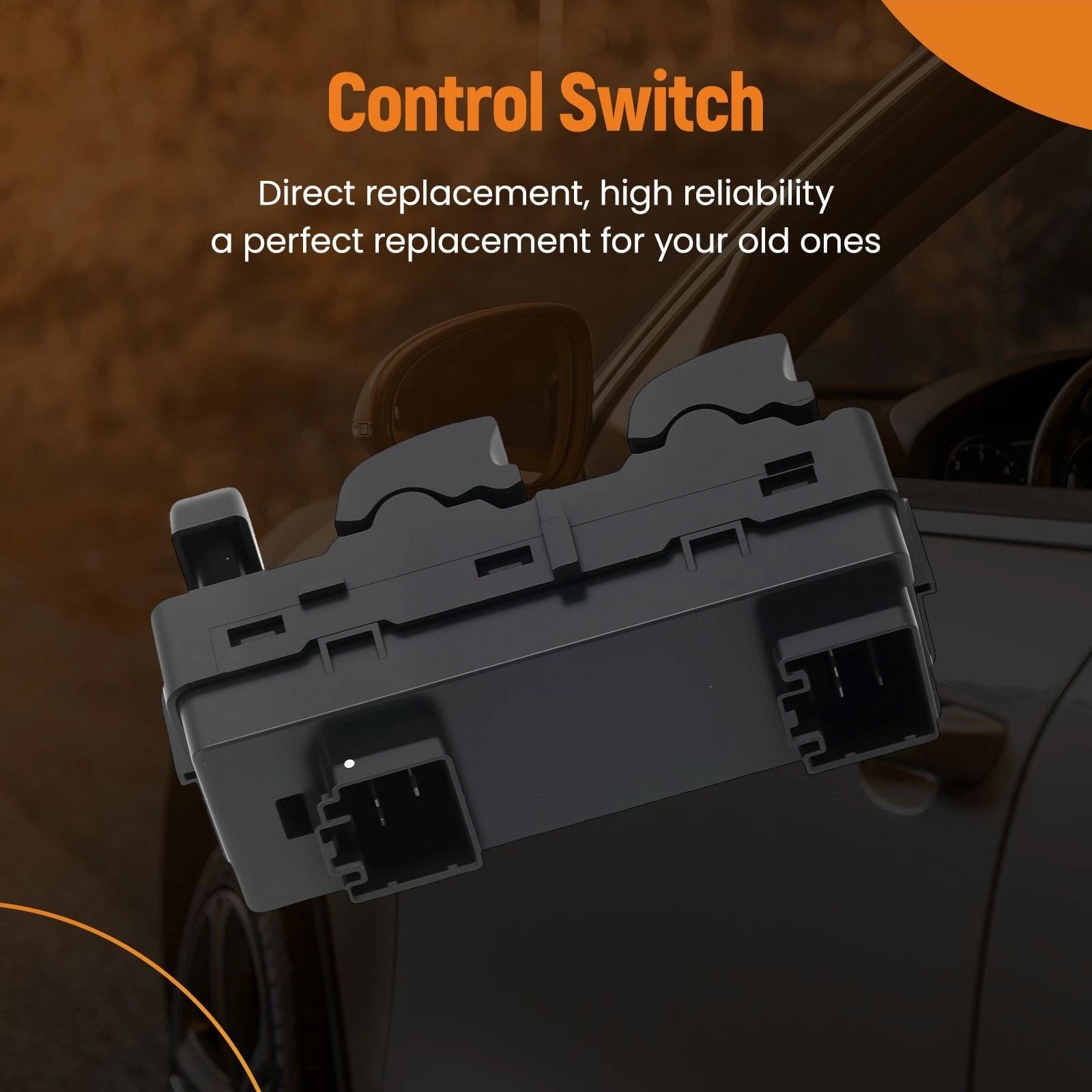 Front Left Power Window Switch for Ford Focus (2008–2010) 8L8Z14529AA, 8L8Z14529AC