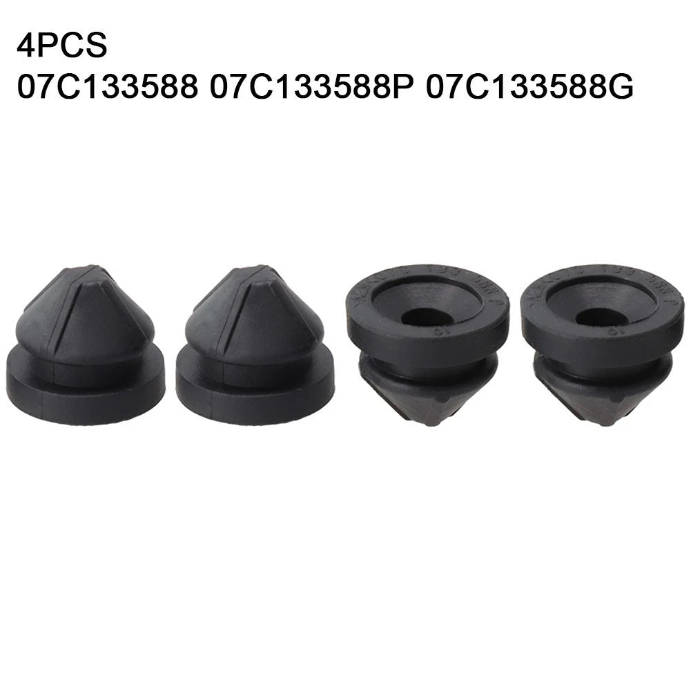 Buffer Cushion 4pcs Air Intake Filter Engine Bonnet Hood For GOLF (2013-2016)