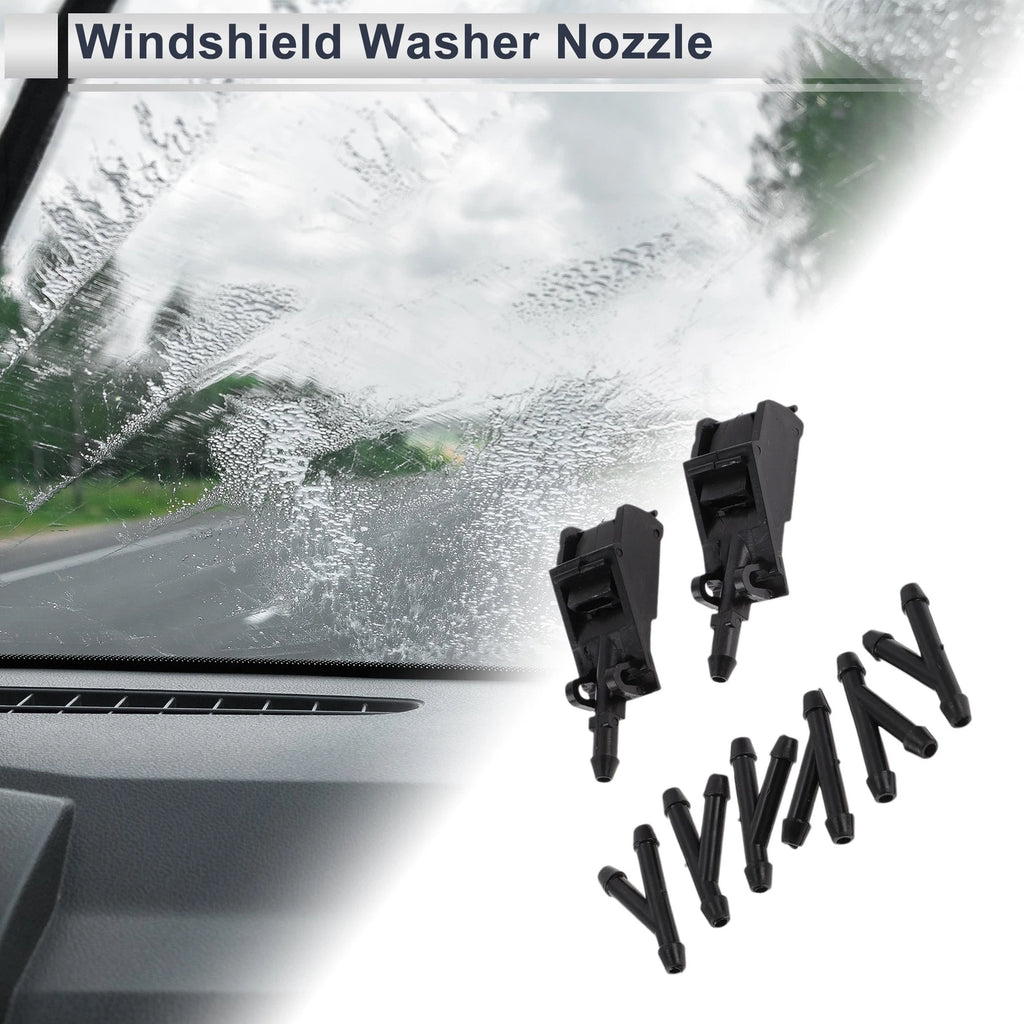 Washer Nozzle Kit with Hose Connectors for Volkswagen Passat (2016–2020)