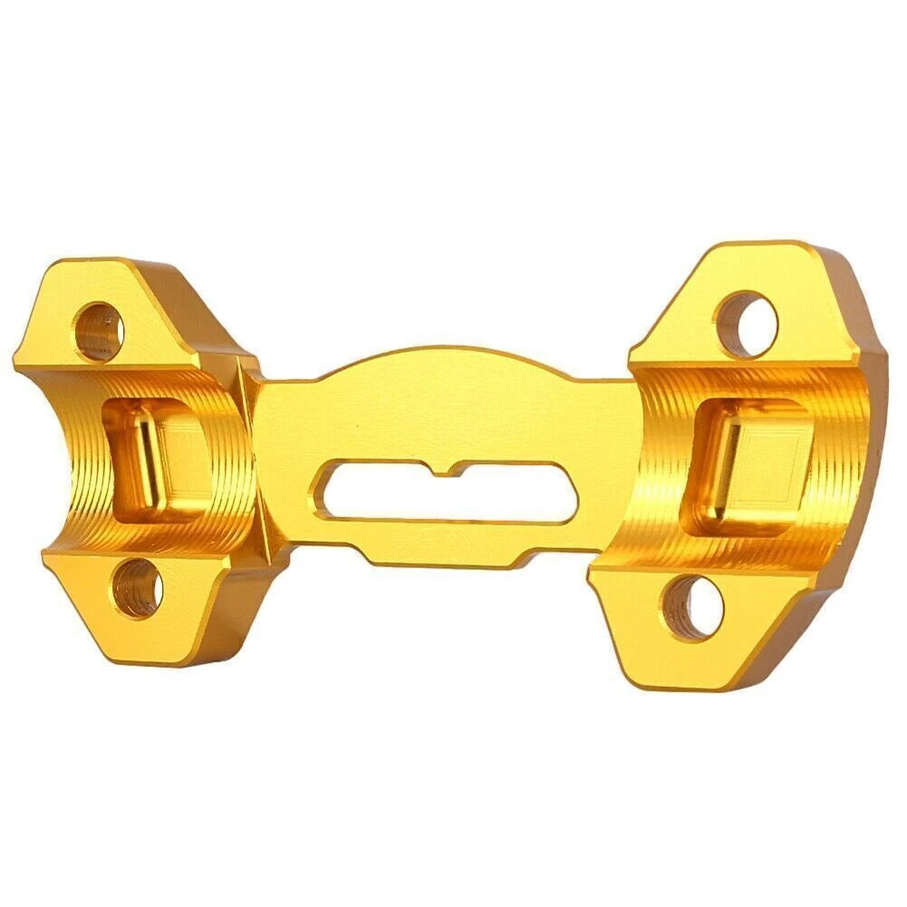 CNC Handlebar Mount Clamp Risers for Yamaha MT-09 (2014–2016) Gold