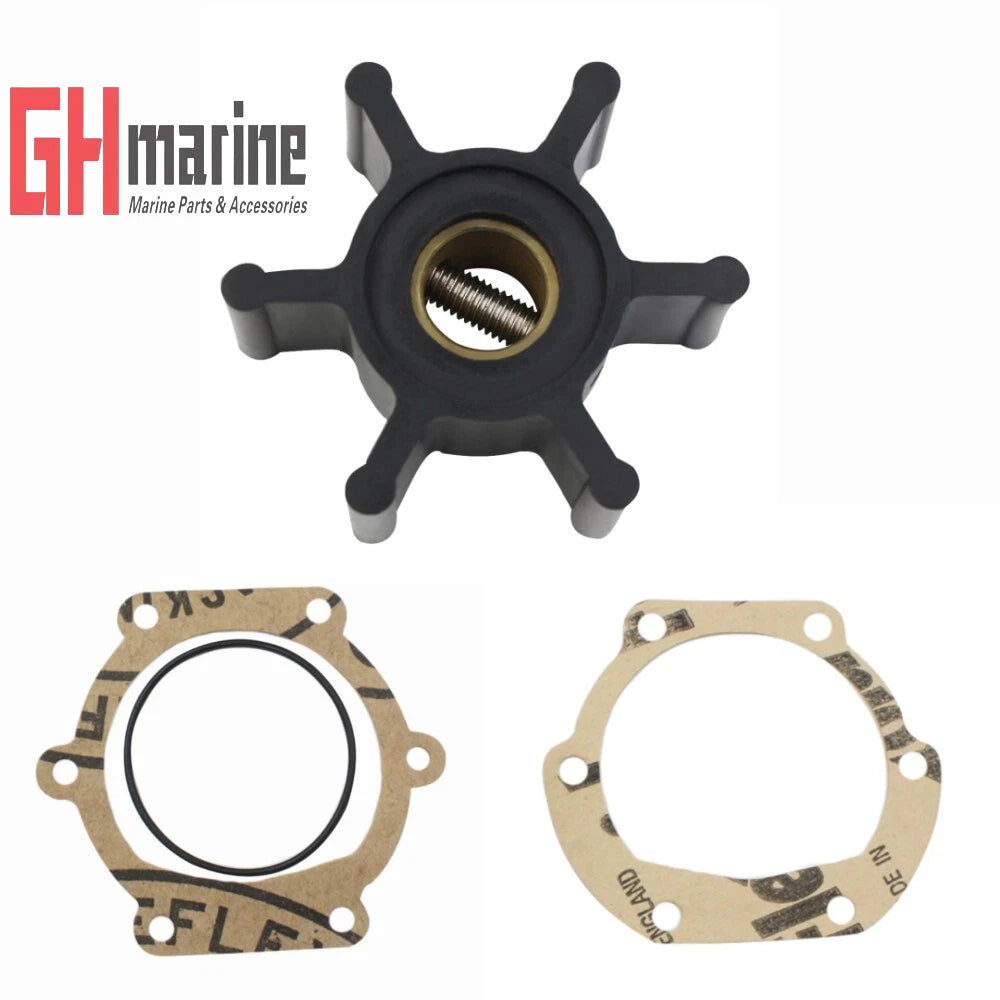 Flexible Raw Water Pump Impeller Kit for Kubota BZ482 BD722 (Inboard Marine)