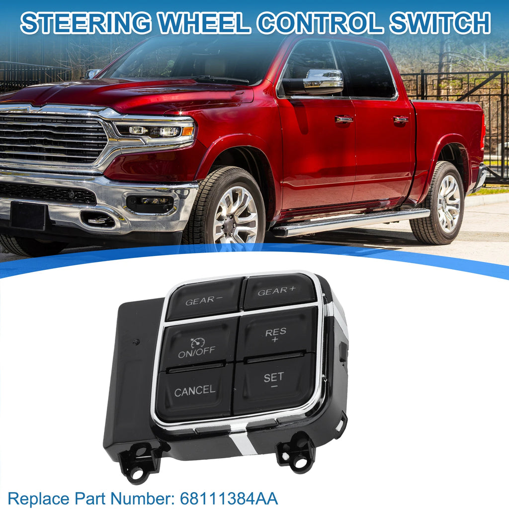 Steering Wheel Control Switch No. 68111384AA for Ram 1500 (2013–2018)
