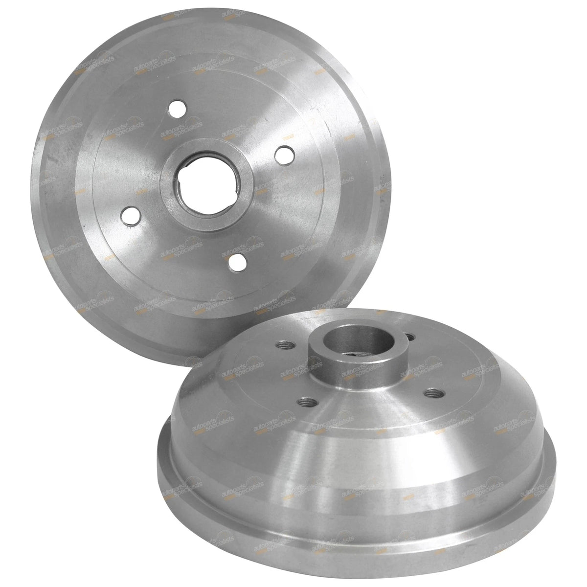 2x Rear Brake Drum Assemblies for Holden Barina SB (1994–2001) Without ABS