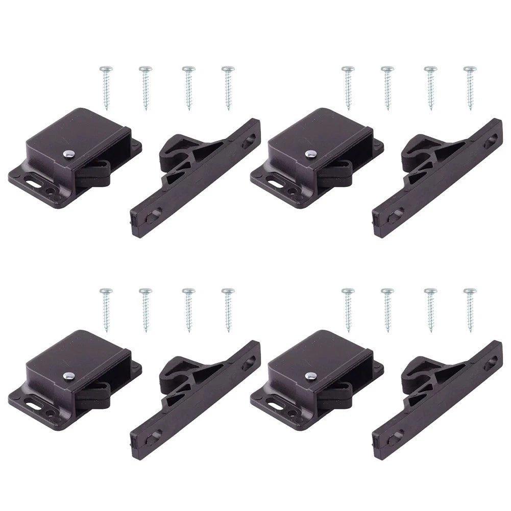 Set of 4 RV Cabinet Drawer Latch Grabbers for Safe Door Functionality
